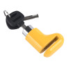 Mamutowe zabezpieczenie Micro Disc Lock w kolorze żółtym z kołkiem 6 mm