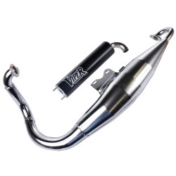 Viper II Scooter Silencer Chrome   242CH