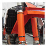 Bike It MX chrániče horných vidlíc oranžové
