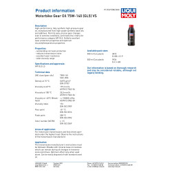 Liqui Moly 500ml 75W-140 Plne syntetický prevodový olej - 3072