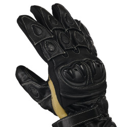 BIke It &#39;Ultimate Track glove&#39; (UTG) športové kožené motocyklové rukavice