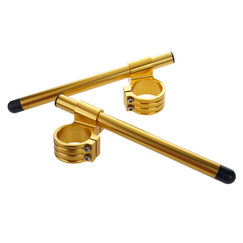 Bike je 50 mm vysoký Gold Clip-On Bar Kit