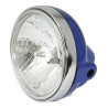 Světlometů Universal 7" Round Solid modrá S Diamantové oko objektivu 12V 35W