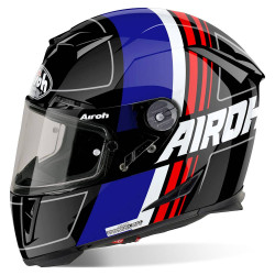 Airoh GP 500 Full Face Helmet - Scrape Black Gloss
