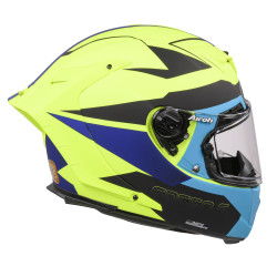 2020 Airoh GP550S Full Face Helmet - Vektor modrá Matt