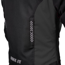 Bike It Insignia textilní dámská motocyklová bunda (černá)