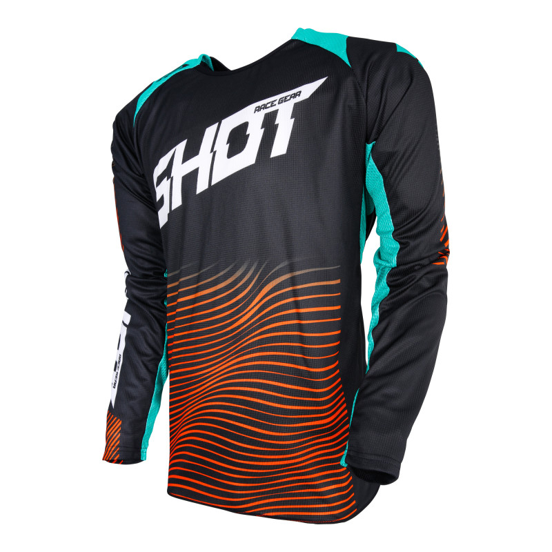 Shot Aerolite Optica MX dres dospělý oranžový