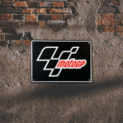 MotoGP hliníková parkovacia ceduľa