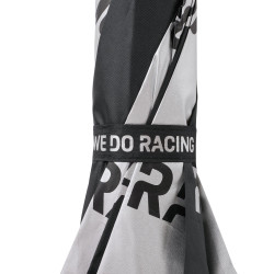 MotoGP "We Do Racing" černý & stříbrný track paddock deštník