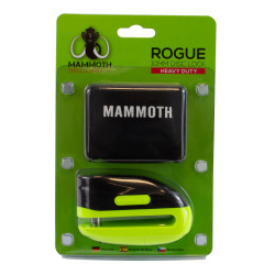 Zamek tarczowy Mammoth Security Rogue 10mm żółty