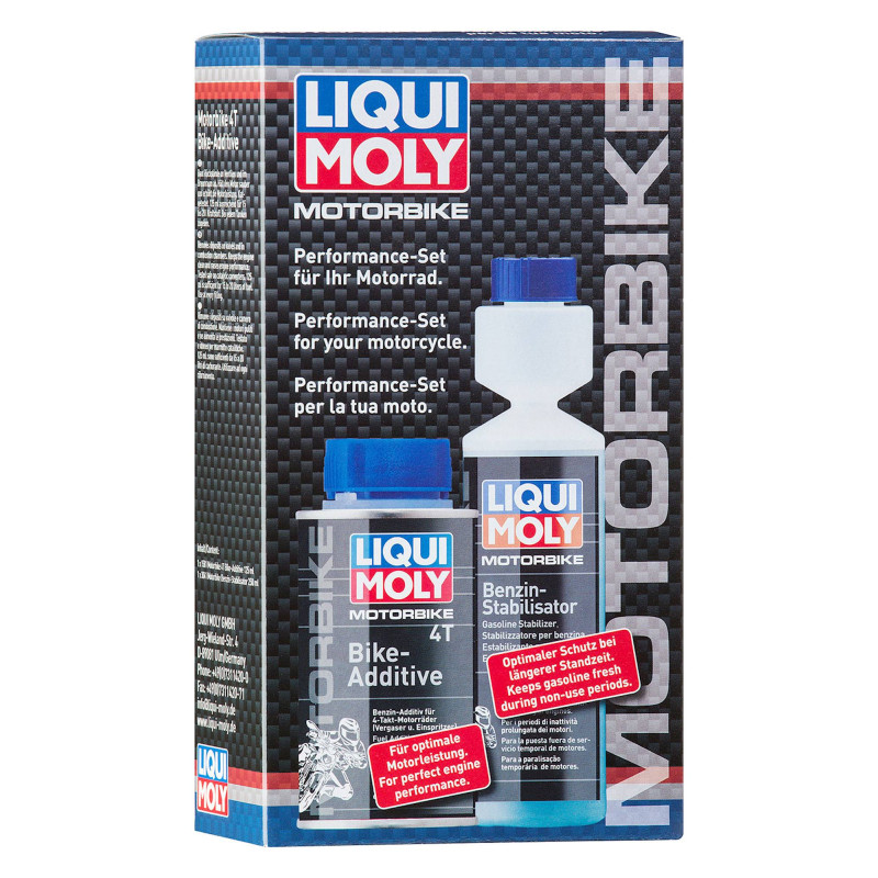 Liqui Moly Performance Set - 4T Additive + Plyn Stabilizer -   3034